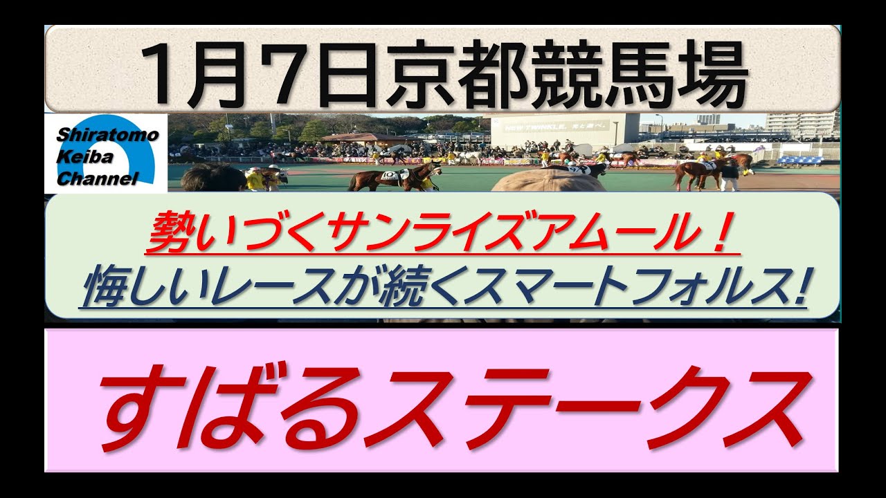 【競馬予想】すばるステークス！～２０２４年１月７日 京都競馬場 ：１－１７