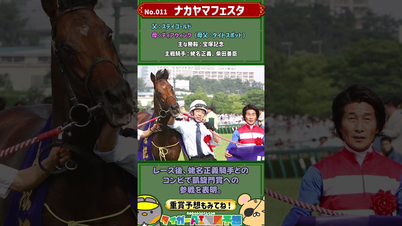 「唯我独尊の大駆け」ナカヤマフェスタ解説 【名馬列伝011】#競馬 #jra  #Shorts