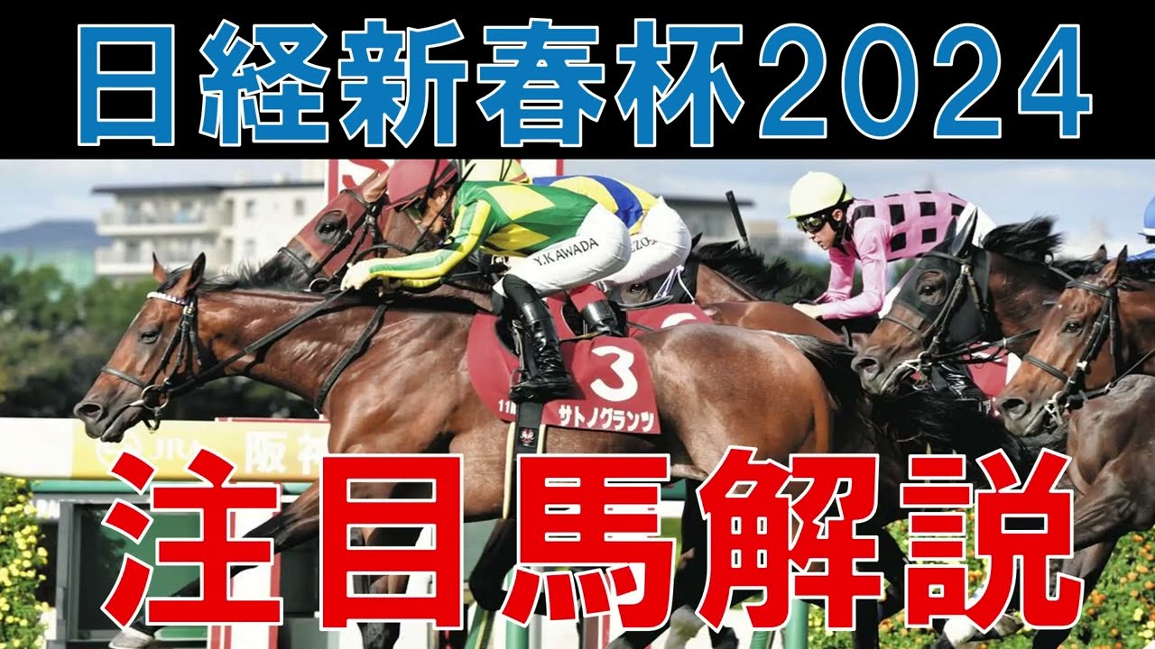 日経新春杯2024 注目馬解説　サトノグランツ・サヴォーナ・ハーツコンチェルト4歳世代はここで通用するのか？