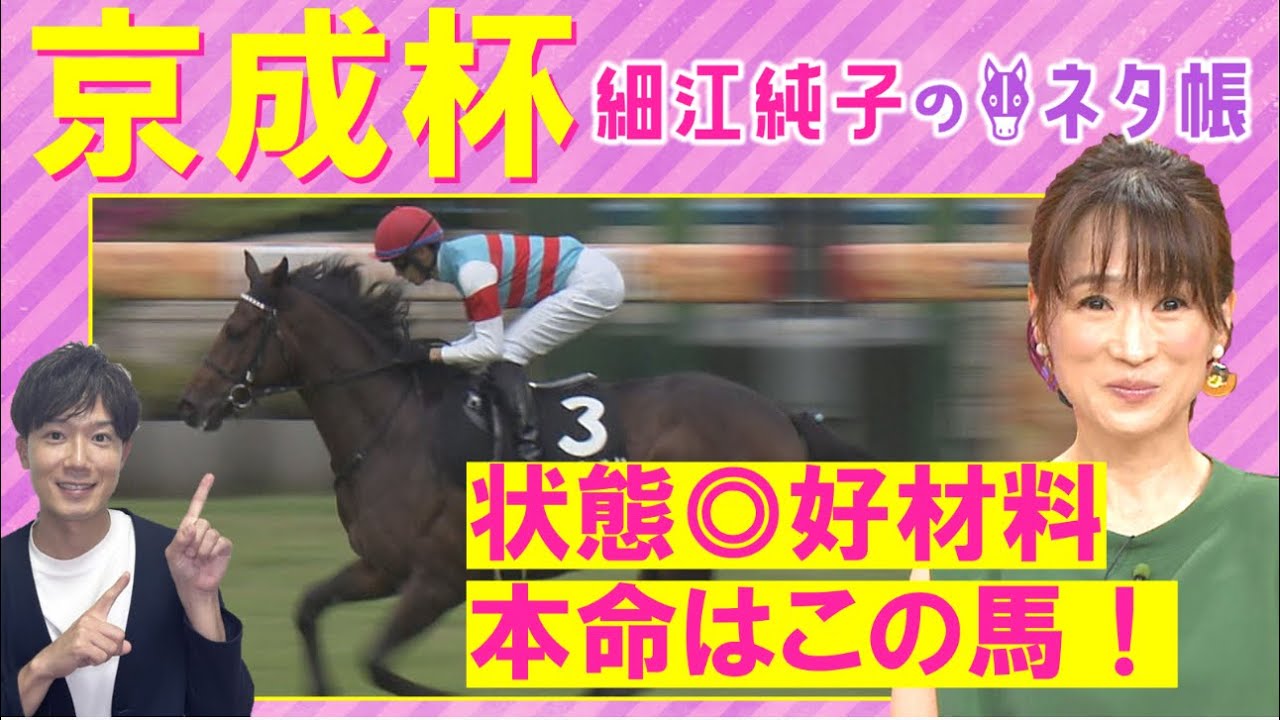【良血バードウォッチャー？連勝中のアーバンシック？ジュンゴールド？それとも…？】京成杯(ＧⅢ)を元ジョッキーの細江純子さんが徹底解説！＜細江純子のネタ帳＞