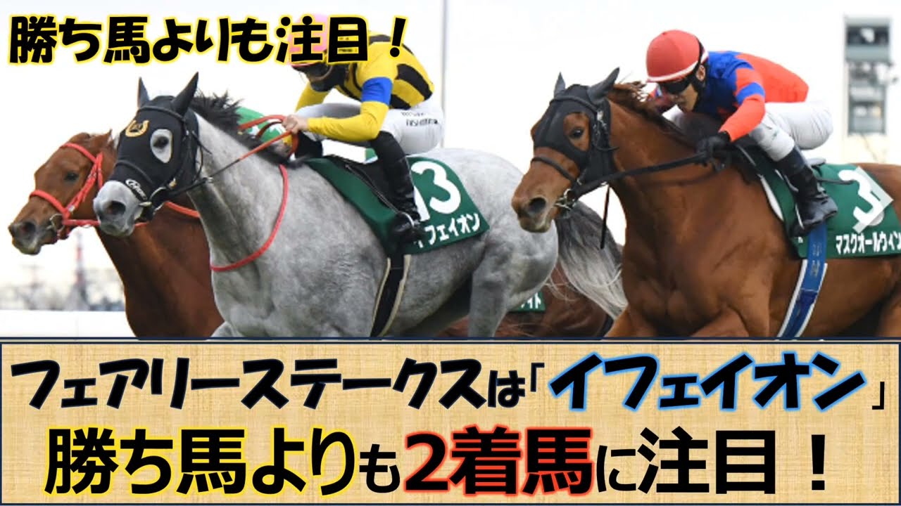 【一口馬主】勝った馬より２着馬に注目！「マスクオールウィン」桜花賞ではデビュー戦で負けた大物牝馬たちに再挑戦する☆