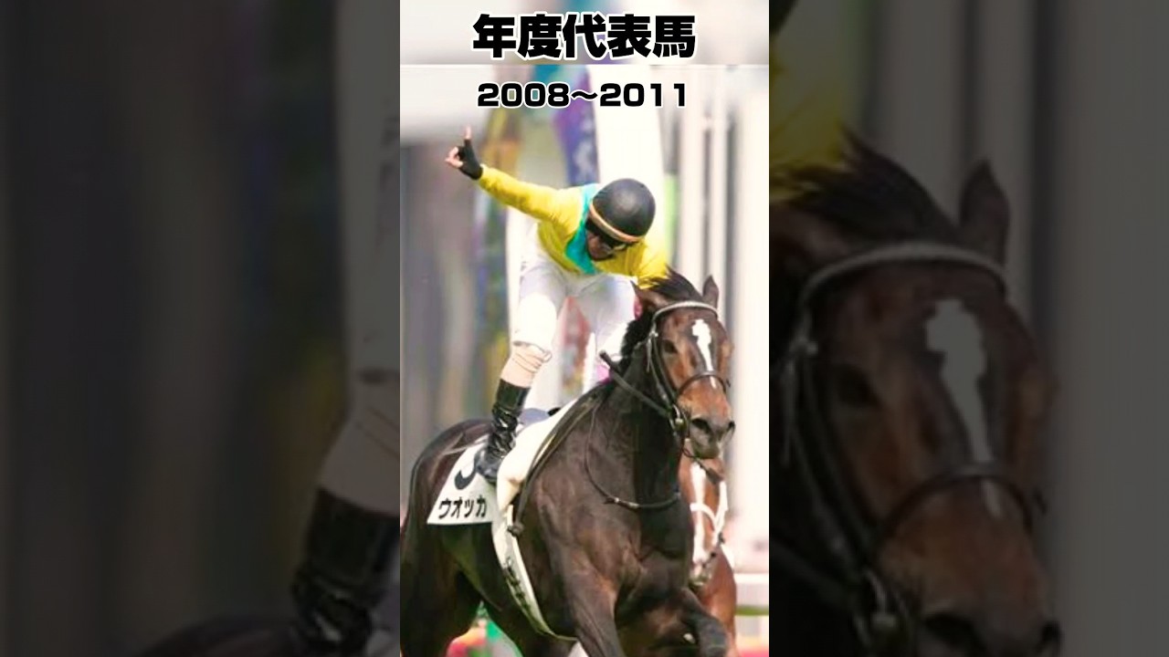 年度代表馬振り返り2008年〜2011年