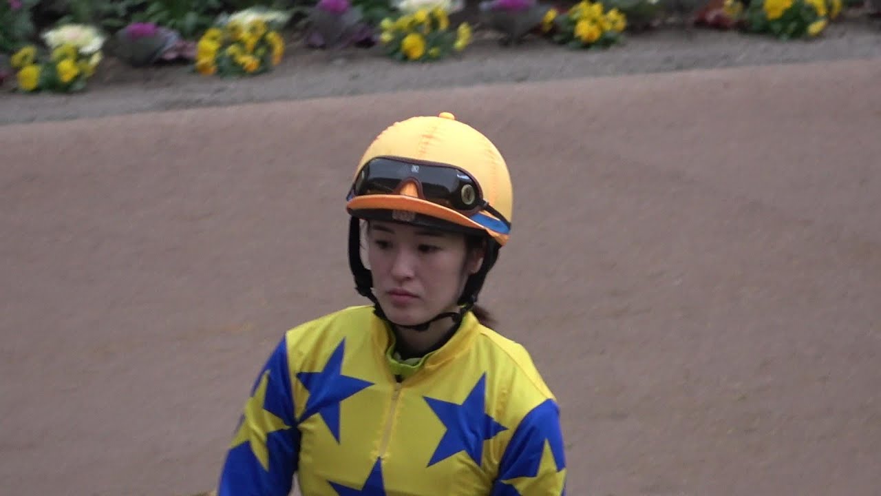 【現地撮影】キタサンブラック半弟キングクー＆藤田菜七子騎手6着