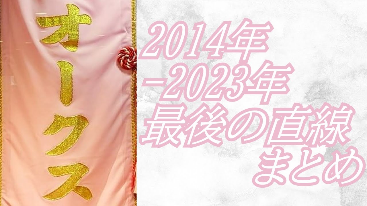 オークス 2014年～2023年 最後の直線まとめ