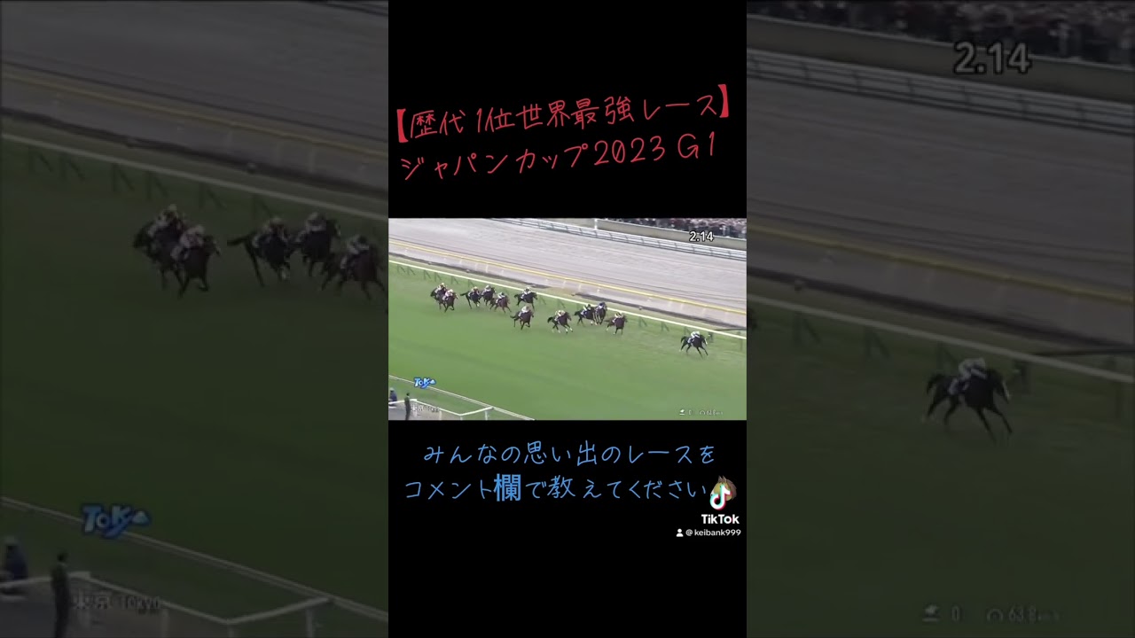 【歴代1位世界最強レース】 ジャパンカップ2023 G1