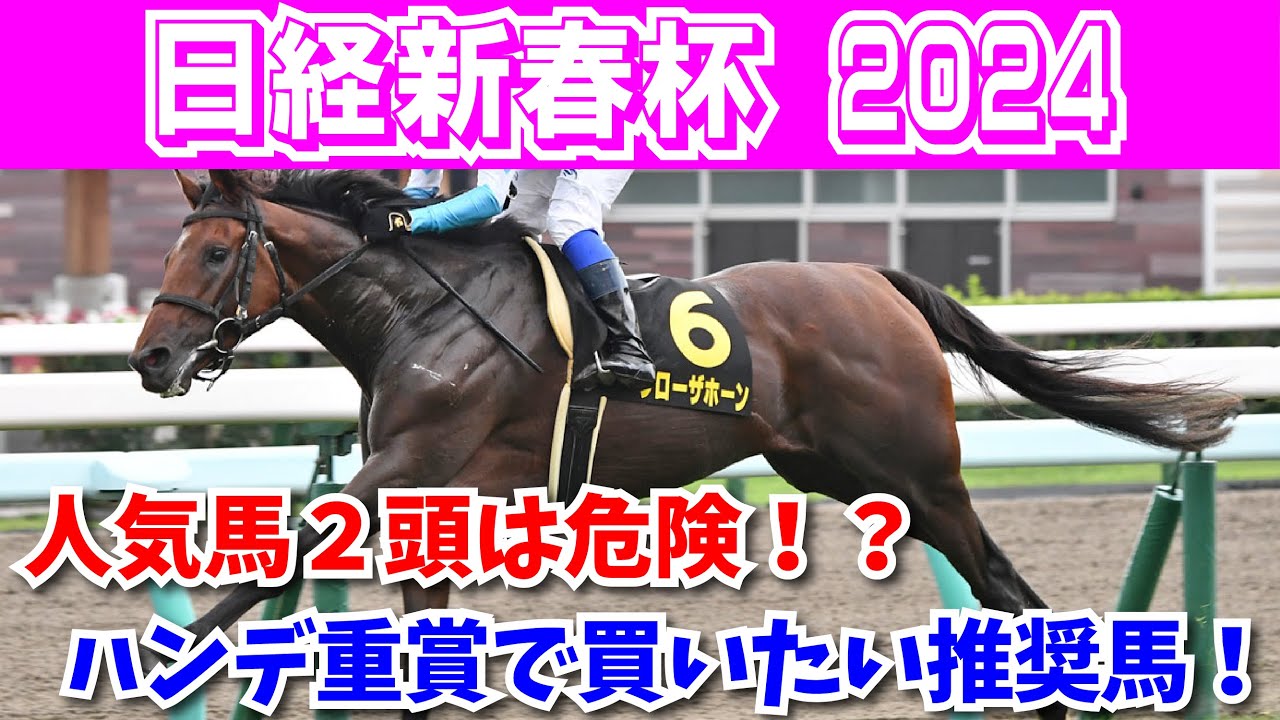 【日経新春杯2024予想】上位人気馬２頭は危険！？混戦が見込まれるハンデ重賞で勝つのはこれだ！！