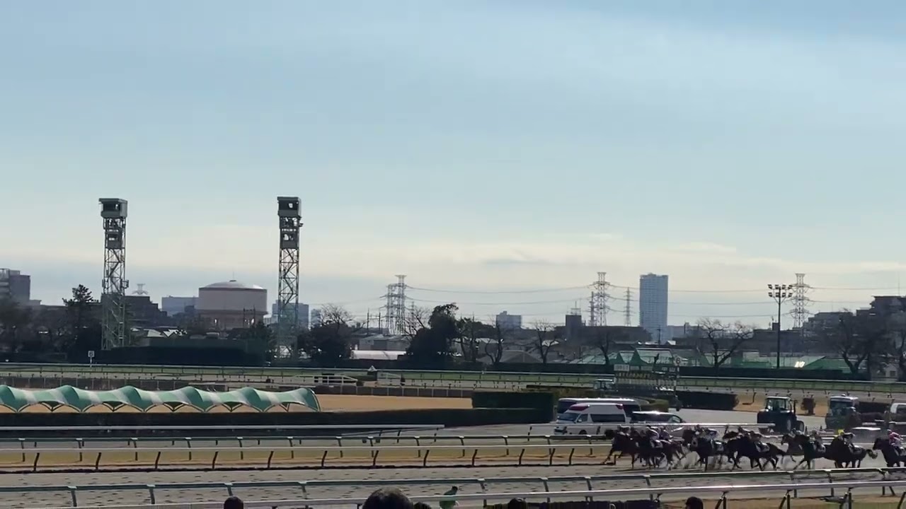 2024.01.13（土）中山2R 3歳未勝利戦　中山競馬場現地