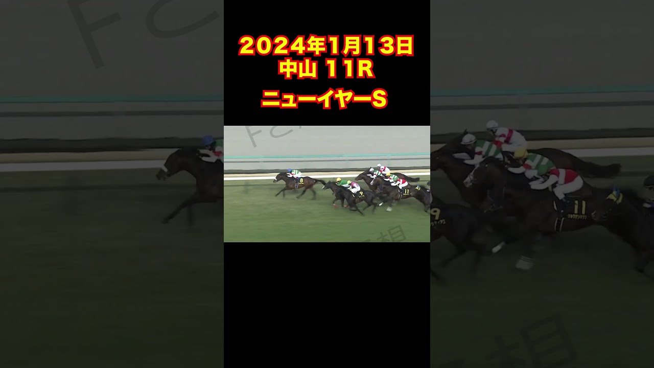 20240113 中山11R #ニューイヤーS  #競馬 #shorts