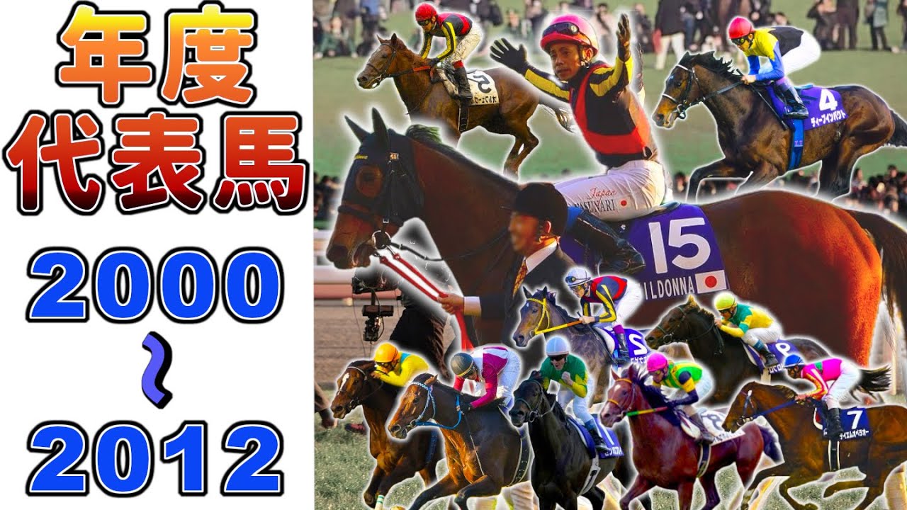 【年度代表馬集】2000-2012【競馬ダイジェスト】Part2