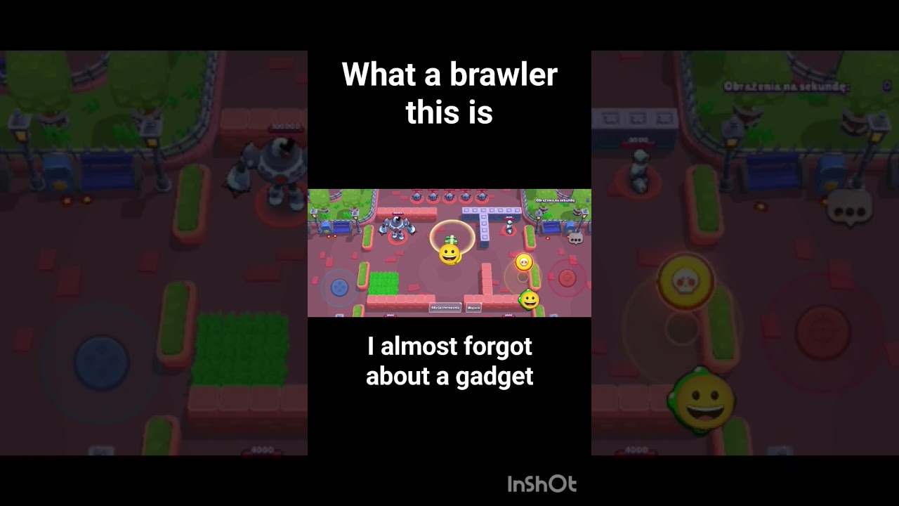 I almost forgot about the gadget #shorts #shortsvideo #shortvideo #brawlstars