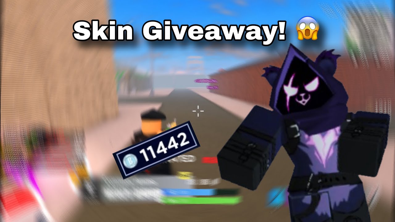 Fortblox Skin Giveaway! 😱 - Roblox