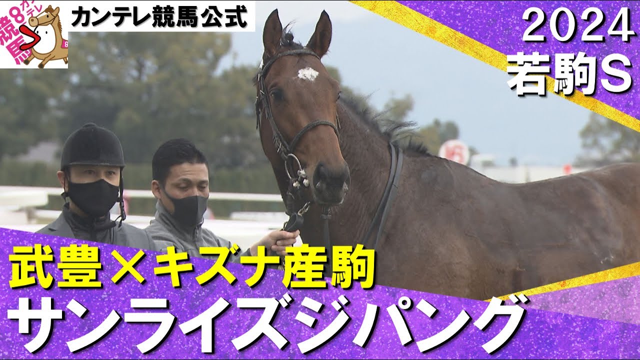 【サンライズジパングが完勝！】2024年 若駒ステークス(L)　実況：川島壮雄【カンテレ公式】