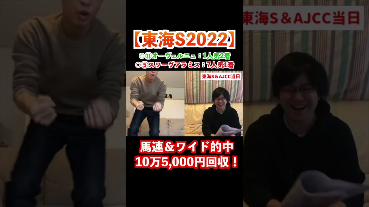 【東海ステークス2022当日】本命＆対抗決着で10万円超の大的中！！ #東海ステークス #東海ステークス2024 #202東海ステークス2024予想