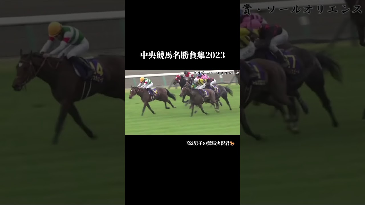 中央競馬名勝負集2023(shorts版)
