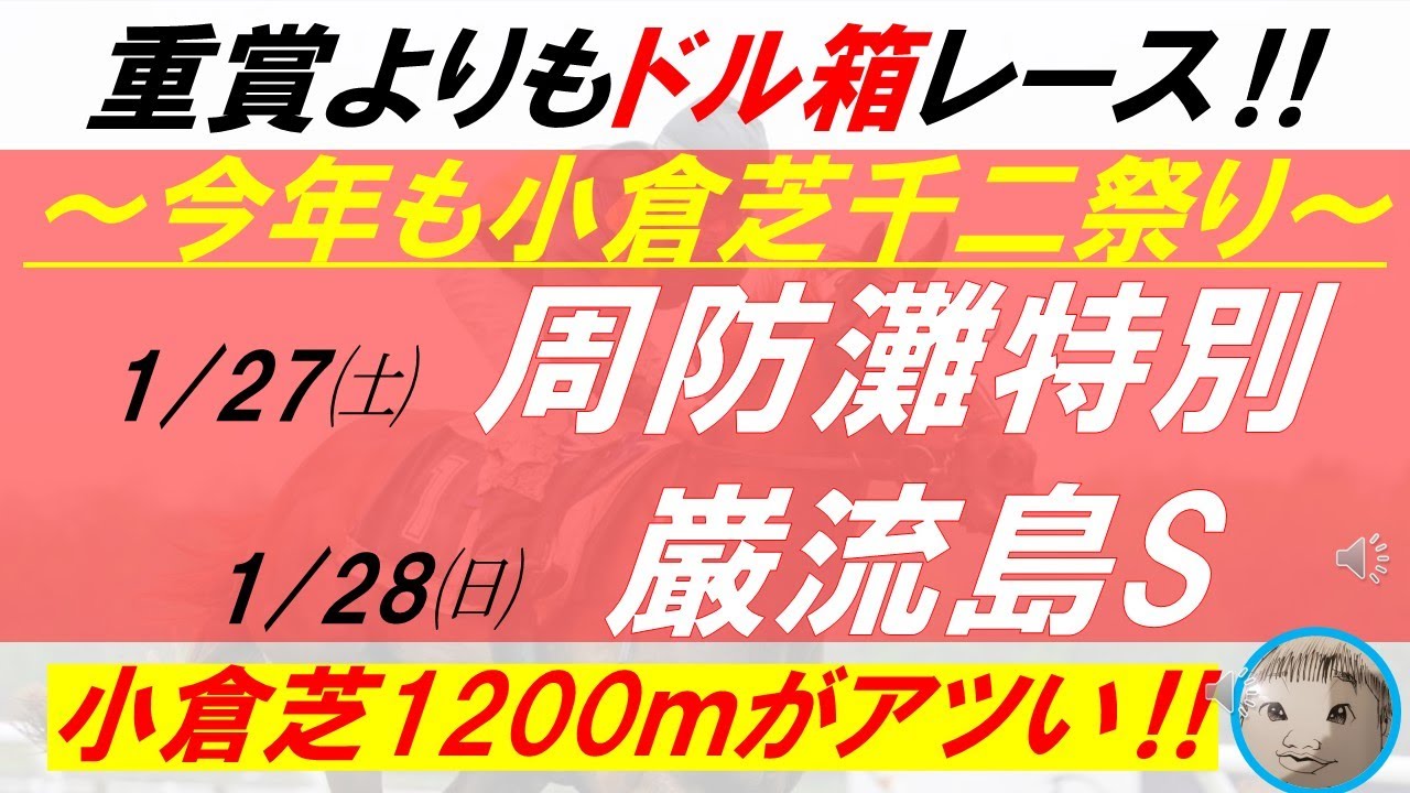 【2024　小倉芝1200ｍ祭り】今年もやりますドル箱レース‼周防灘特別＆巌流島Ｓ注目馬推奨！！