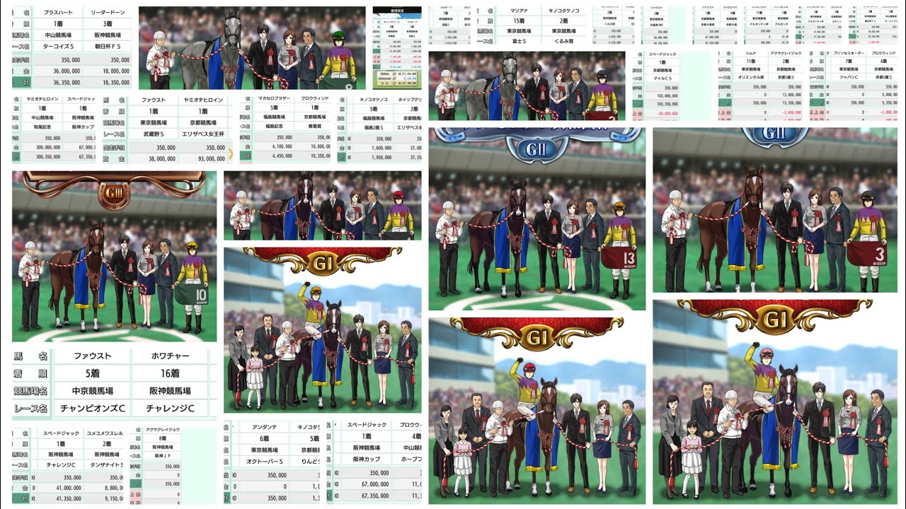 16年目10~12月レースまとめ