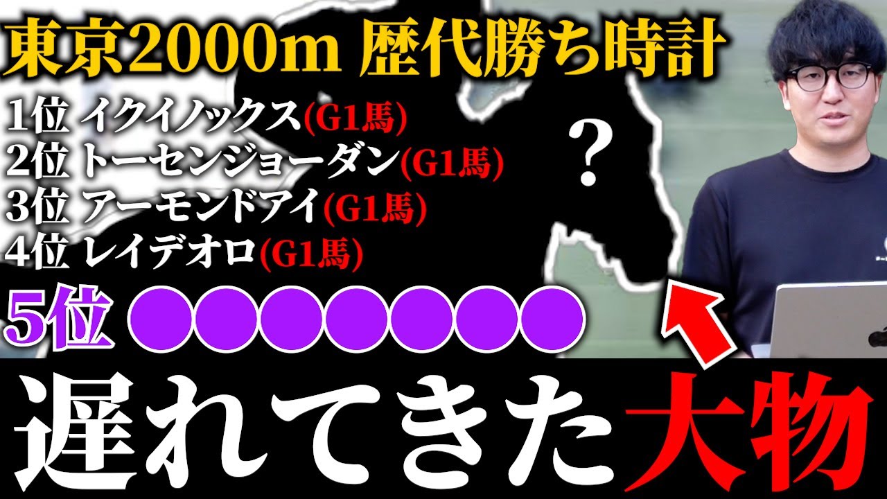 【歴代5位】すでにG1を勝てるレベルの馬かもしれません