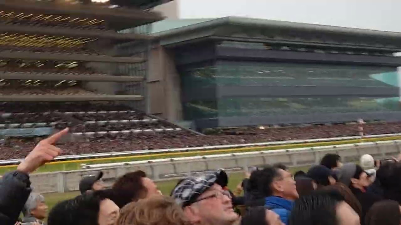 2023/11/26　ジャパンカップ　ゴール前　現地@東京競馬場　イクイノックス