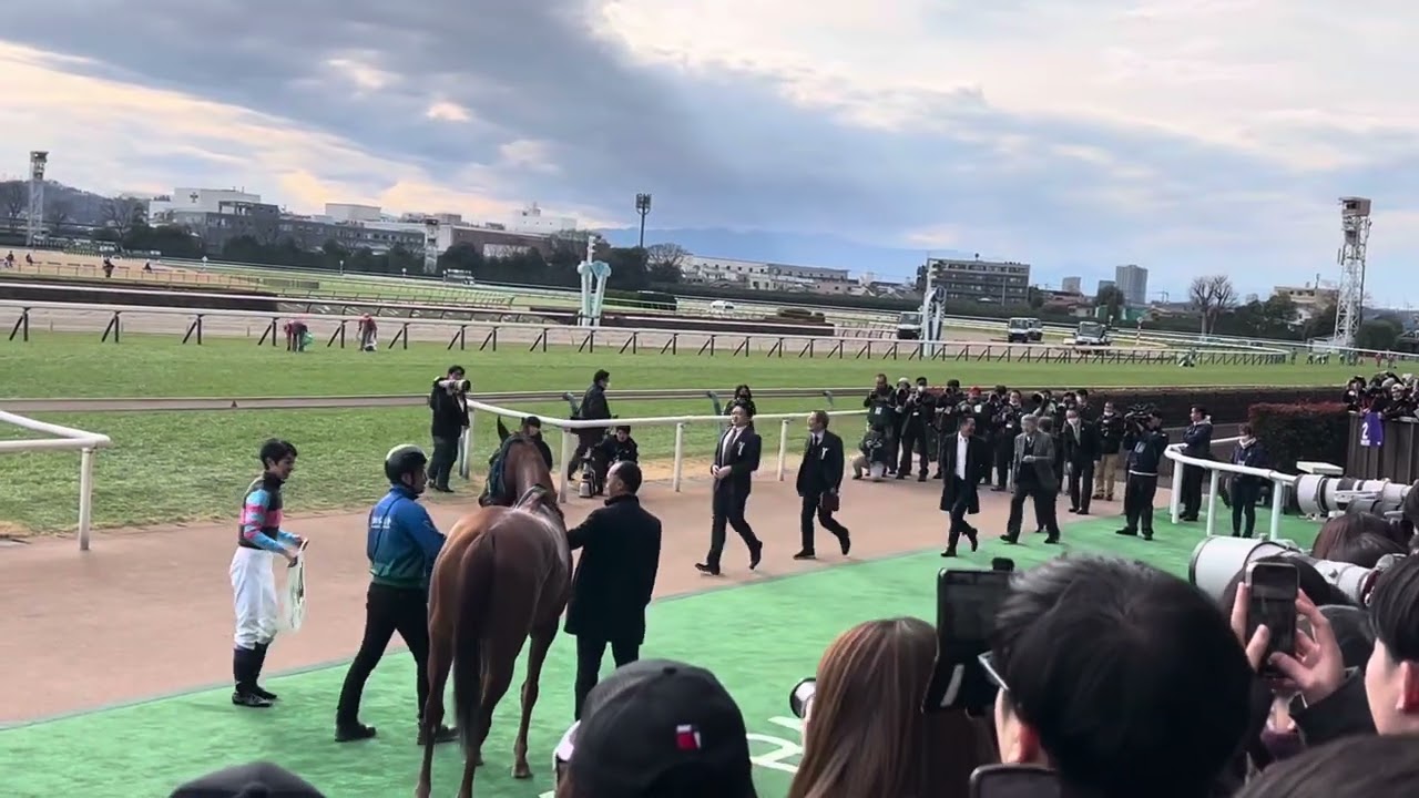 【武豊】テン乗りレディアスで見事勝利！2024年10勝目！嬉しい口取り！
