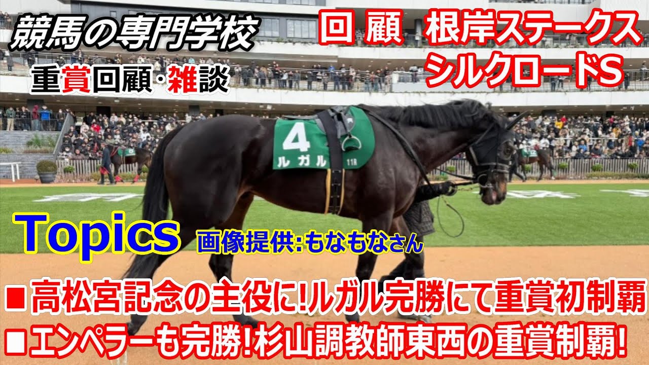 【根岸S2024 シルクロードS2024】回顧･雑談 杉山厩舎の2頭が東西で重賞を完勝
