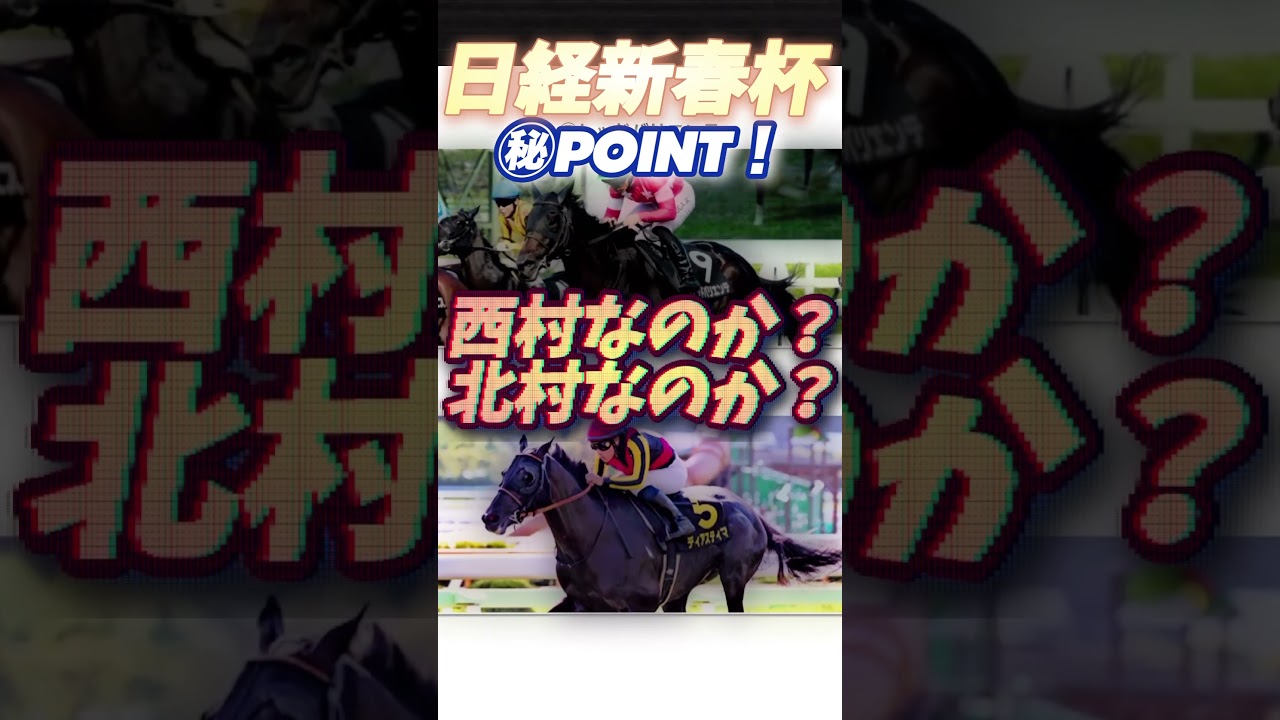 🪬【日経新春杯】2024『西と北』果たして本物はどちらの位置か⁉︎