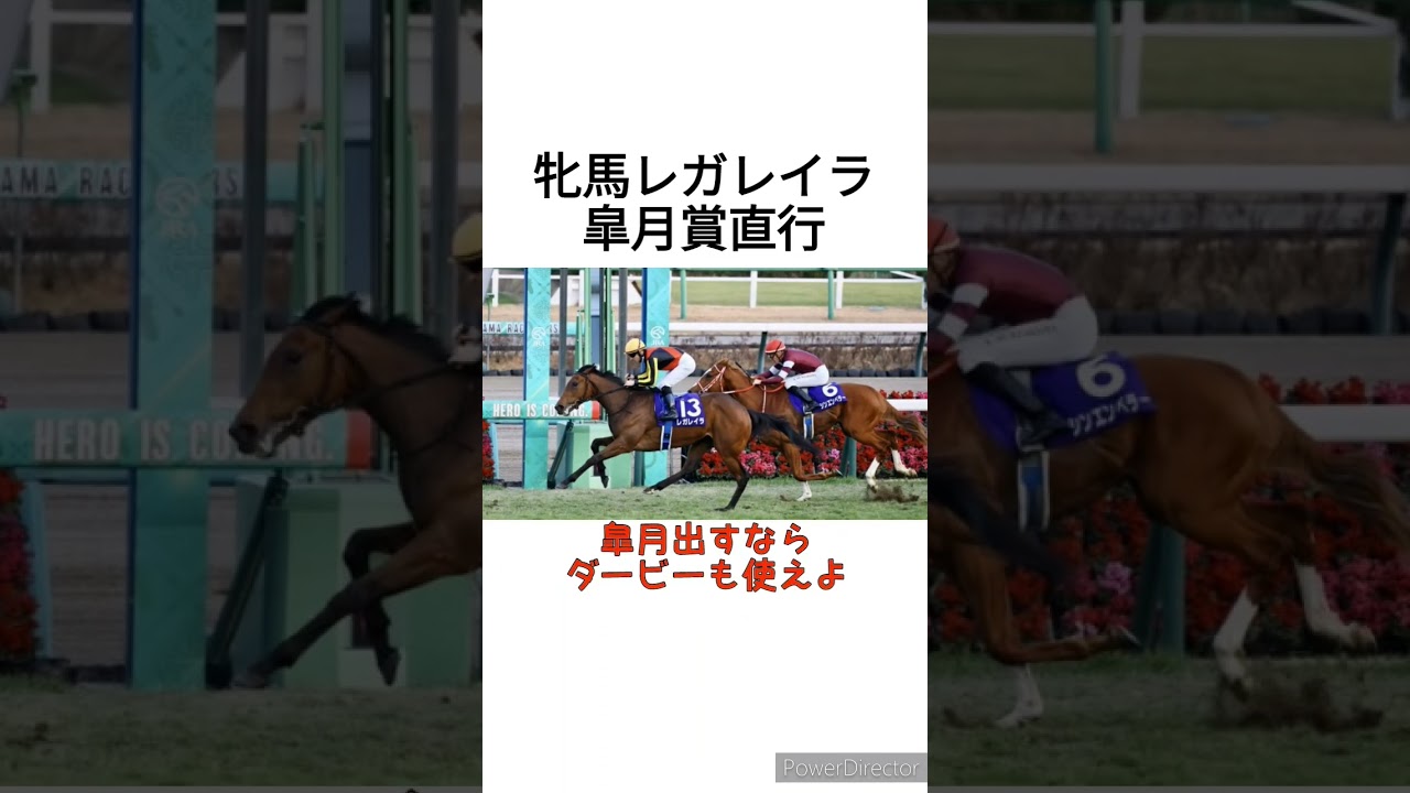 牝馬レガレイラ皐月賞直行　 #競馬