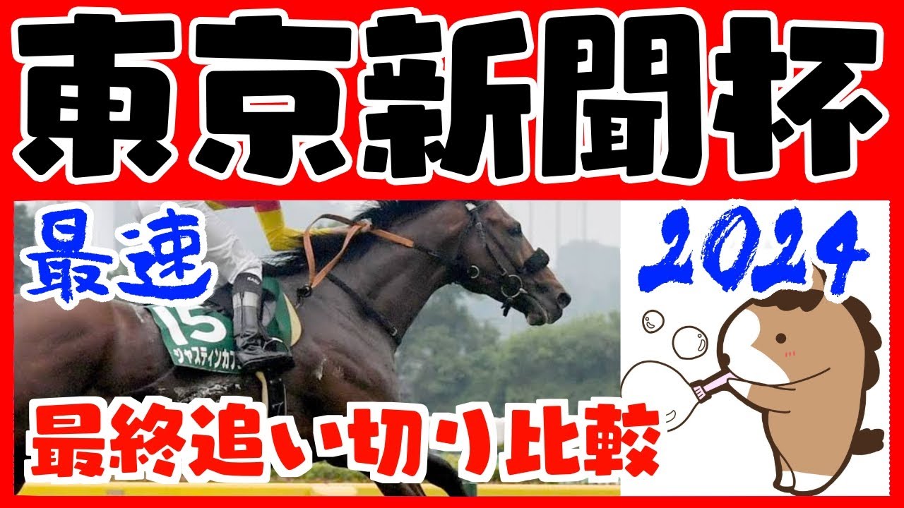 【東京新聞杯２０２４】最終追い切り比較（１週前追い切りのおまけつき）