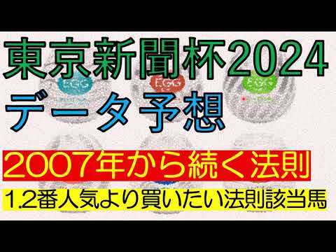 東京新聞杯2024　データ予想