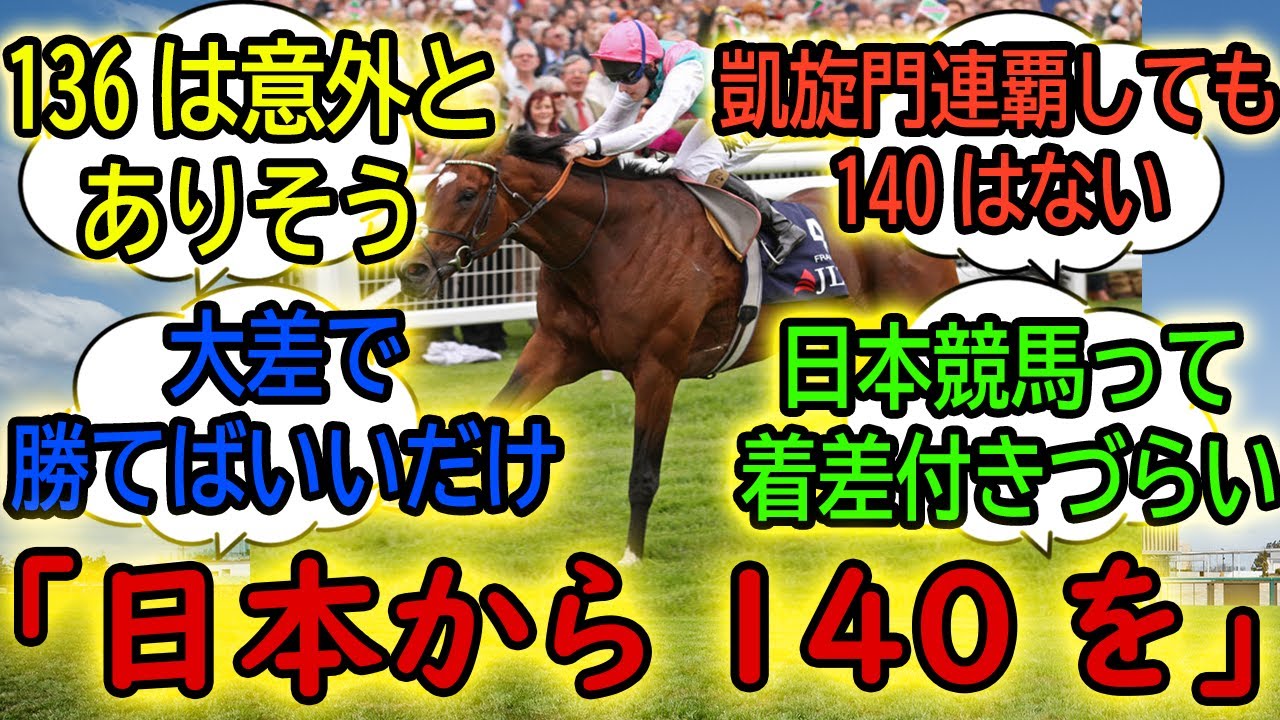『日本調教馬からレーティング140は出るのか？』に対するみんなの反応【競馬の反応集】