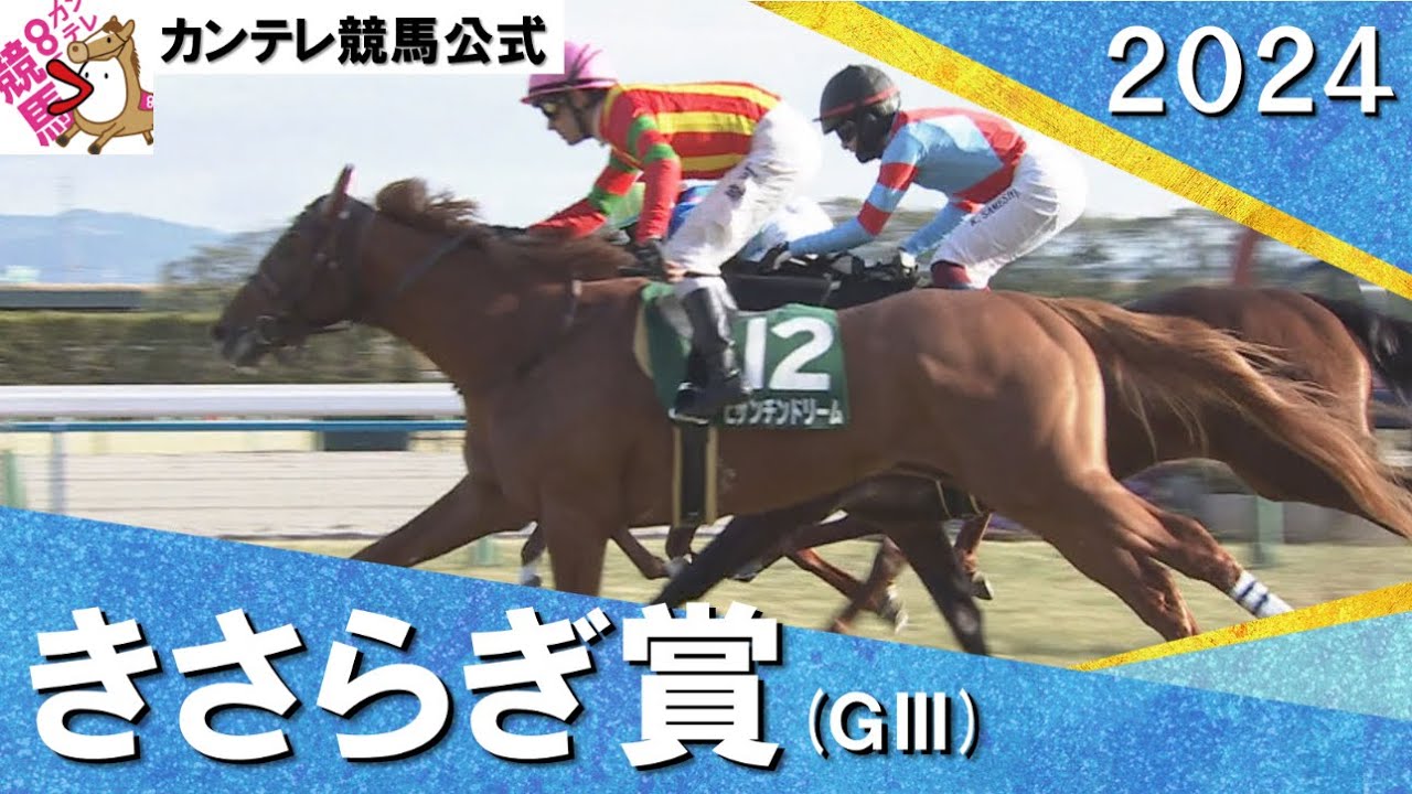 2024年 きさらぎ賞(ＧⅢ) ビザンチンドリーム 実況：川島壮雄【カンテレ公式】