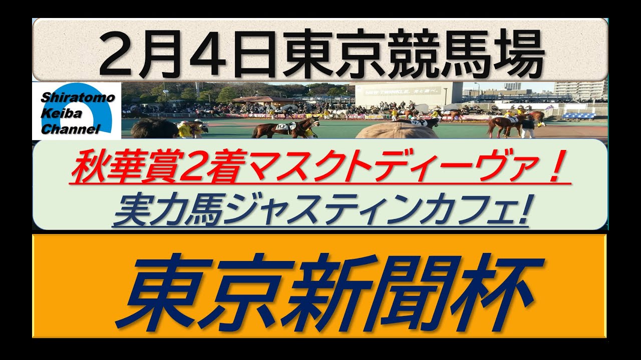 【競馬予想】GⅢ東京新聞杯！～２０２４年２月４日 東京競馬場 ：２－７