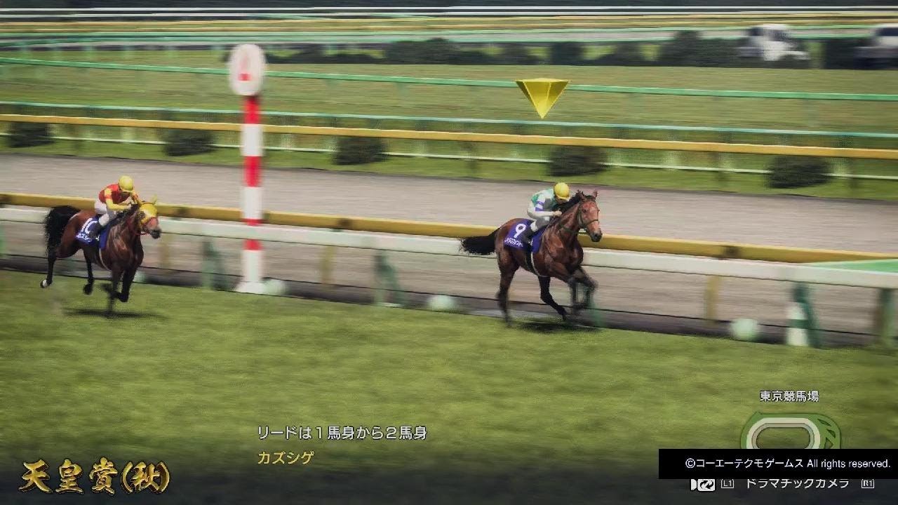 Winning Post 10_メジロファントム・天皇賞秋（天皇賞三連覇）