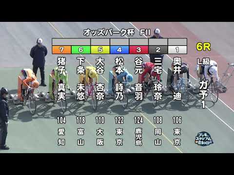 【岸和田競輪場】令和６年１月29日 6R オッズパーク杯 FⅡ　１日目【ブッキースタジアム岸和田】