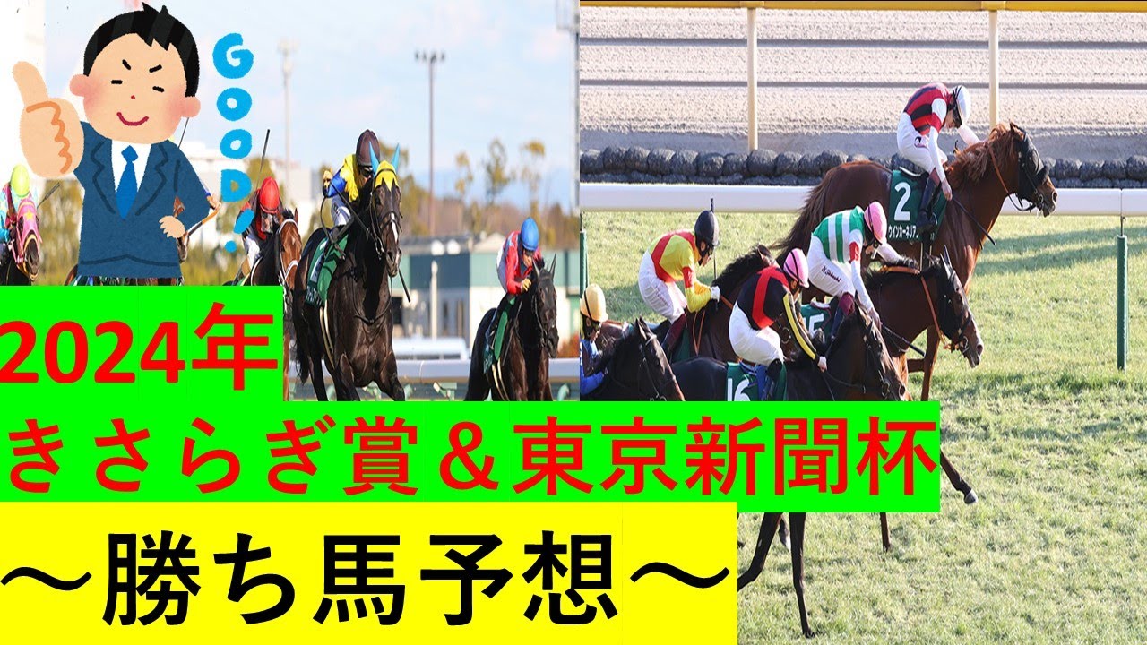 【競馬】2024年きさらぎ賞＆東京新聞杯【予想】
