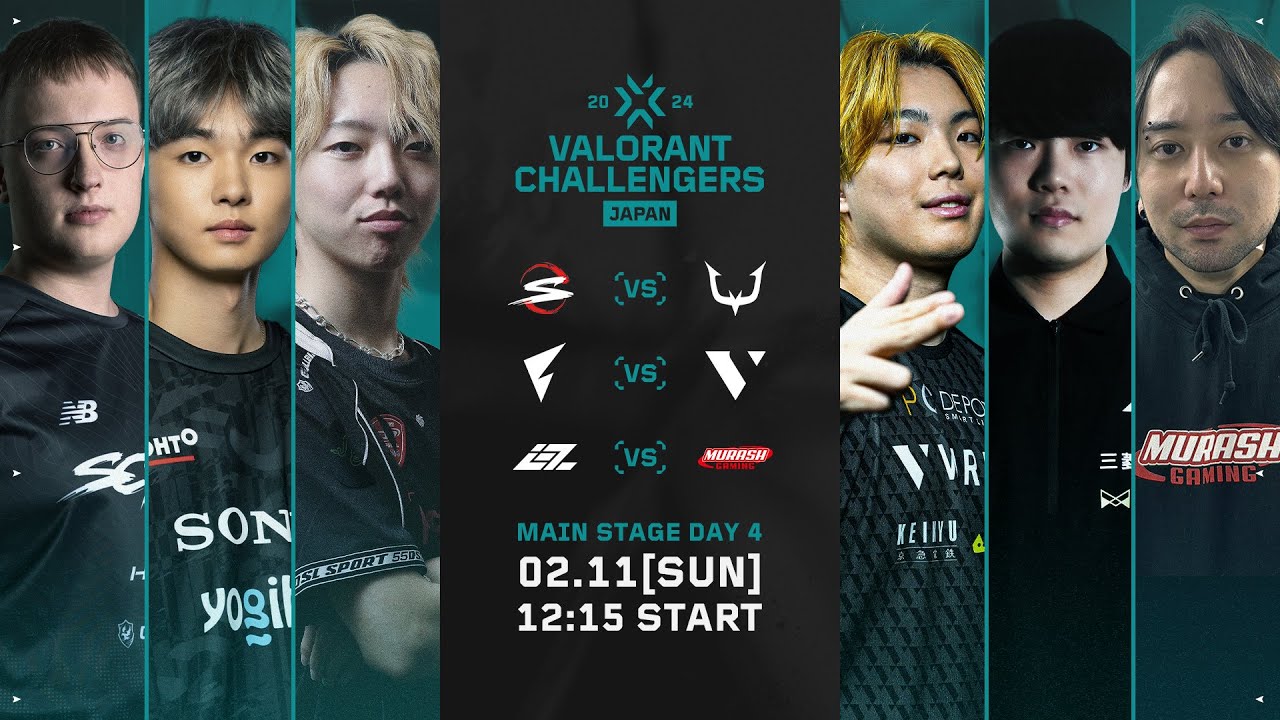 VALORANT Challengers Japan 2024 Split 1 Main Stage Day 4