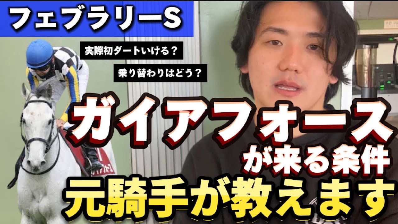 【フェブラリーステークス2024】ガイアフォースを買う予定の人は見てください