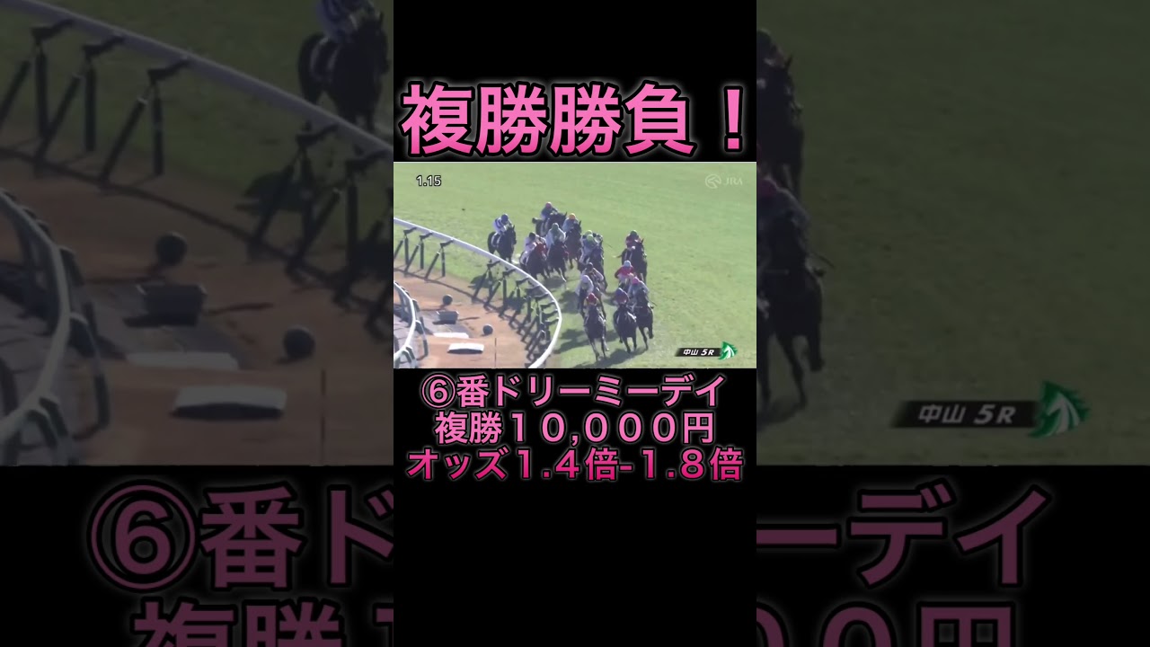 【競馬】馬券勝負！複勝10,000円買ってみた！ #競馬 #ギャンブル