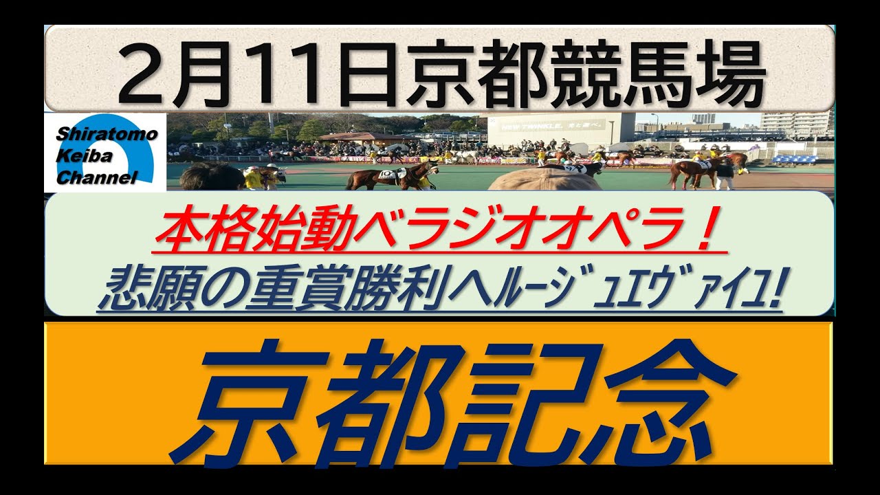 【競馬予想】GⅡ京都記念！～２０２４年２月１１日 京都競馬場 ：２－２３