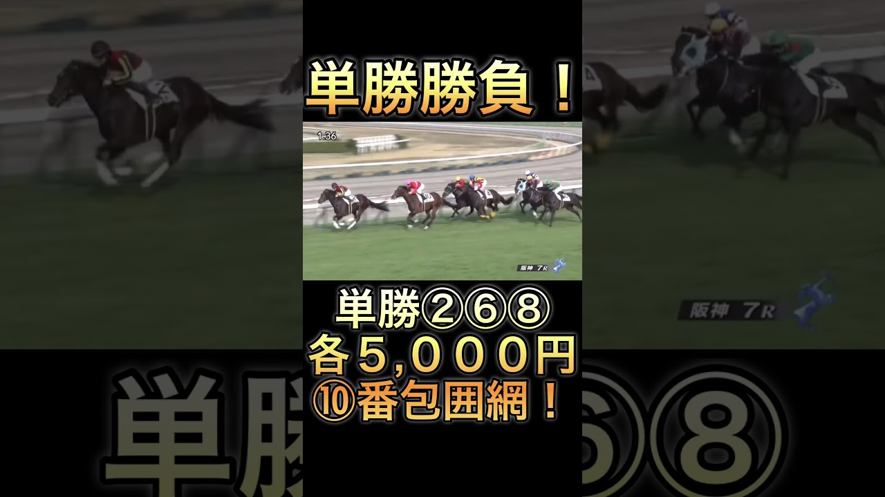 【競馬】馬券勝負！単勝15,000円買ってみた！ #競馬