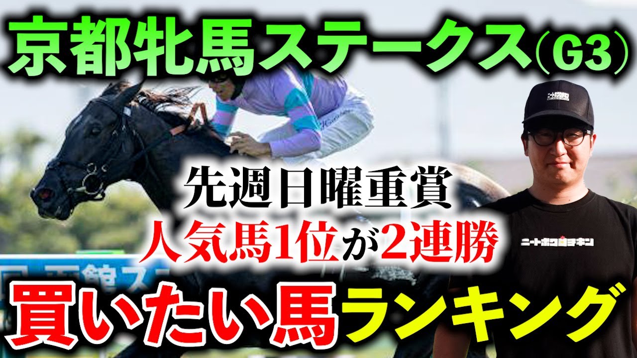 【京都牝馬S2024 予想】"攻めの予想"になりました