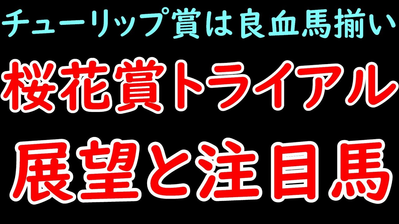 桜花賞トライアル 展望と注目馬 チューリップ賞＆フィリーズレビュー＆アネモネSのポイントを解説！【POG2024】