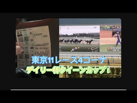 2024年2月10日クイーンカップ叫んでみた！