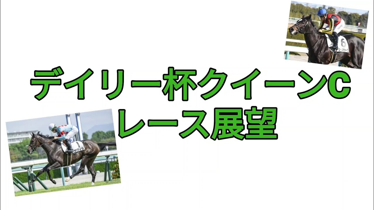 【レース概要】デイリー杯クイーンCレース展望！男子学生が分かりやすく解説します！