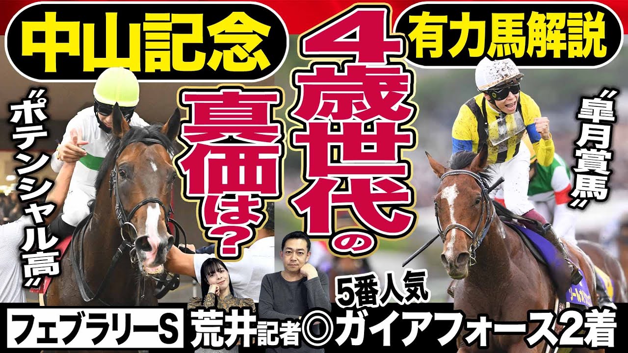 【中山記念2024】豪華メンバー激突！〝３度目Ｖ〟目指すヒシイグアスＶＳソールオリエンス、エルトンバローズ４歳世代　勝つのはどっち？朝日奈ゆう＆競馬記者が有力馬解説《東スポ競馬》