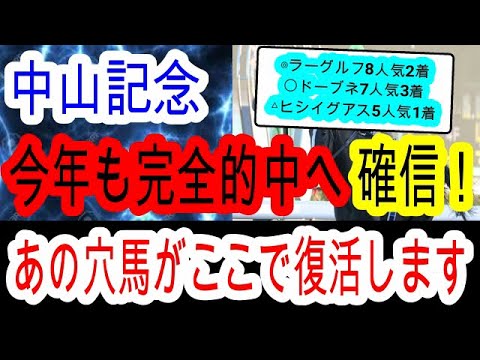 【競馬予想】中山記念2024　昨年回収率700%超的中！　イクイノックスにも勝利した道悪で激走する穴馬を買え！！　穴馬予想