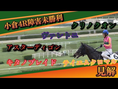 2/18 【競馬障害レース】小倉4R障害未勝利 見解