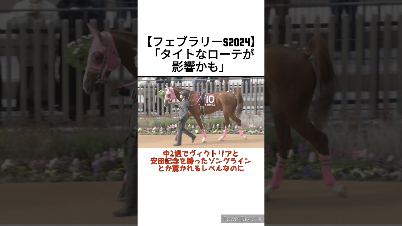 【フェブラリーS2024】オメガギネス大和田師 「タイトなローテが影響かも」　 #競馬