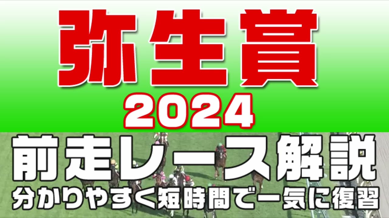 【弥生賞2024】参考レース解説。報知杯弥生賞ディープインパクト記念2024の登録馬のこれまでのレースぶりを競馬初心者にも分かりやすい解説で振り返りました。