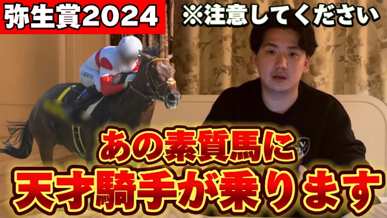 【弥生賞2024】あの素質馬とルメール級の天才騎手を徹底解説！クラシックに向けてどうなる？