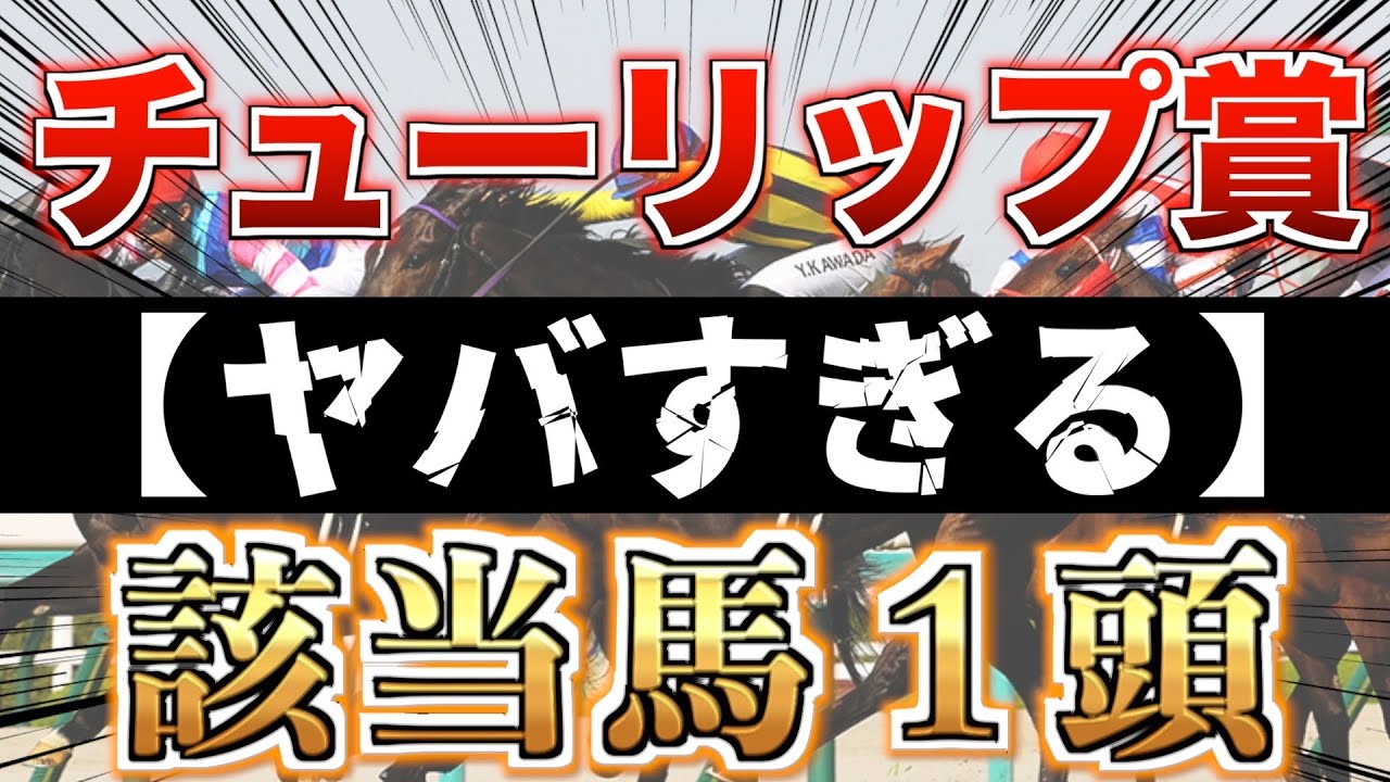 【チューリップ賞2024】え？こんなオッズで買えるんですか？『全条件合致』激走必至はアノ馬だ！